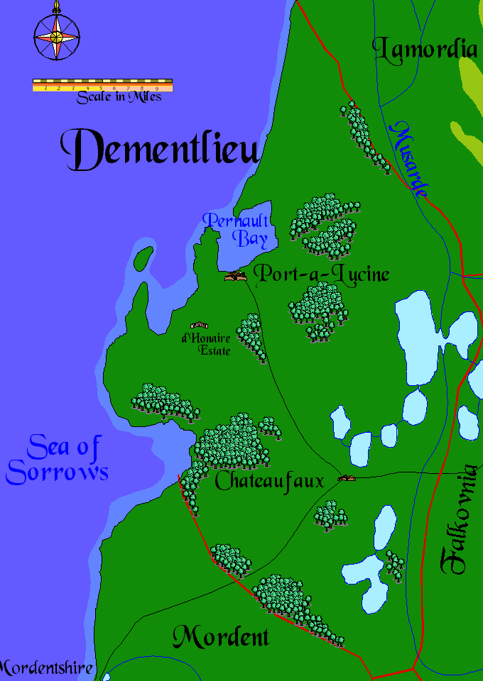 Dementlieu map