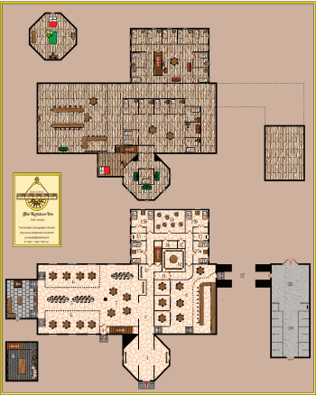 Kartakan Inn map