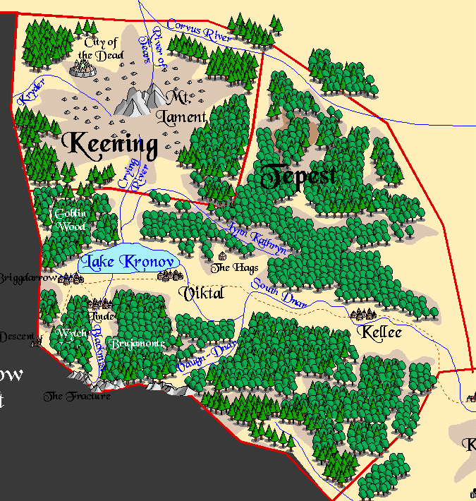 Tepest map